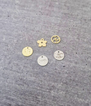 Etiqueta Redonda 1,0 cm - Linha Luxo