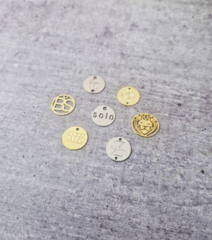 Etiqueta Redonda 1,5 cm - Linha Luxo