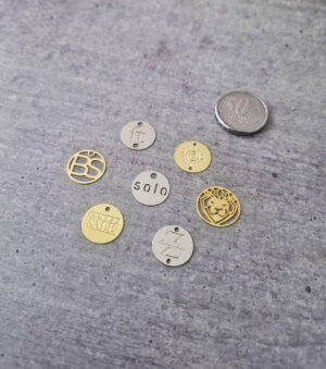 Etiqueta Redonda 1,5 cm - Linha Luxo - Imagem 2