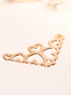 Ponteira Love Vazada