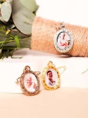 Relicário Pontilhado Lapela