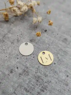 Etiqueta Redonda 1,0 cm - Linha Laser