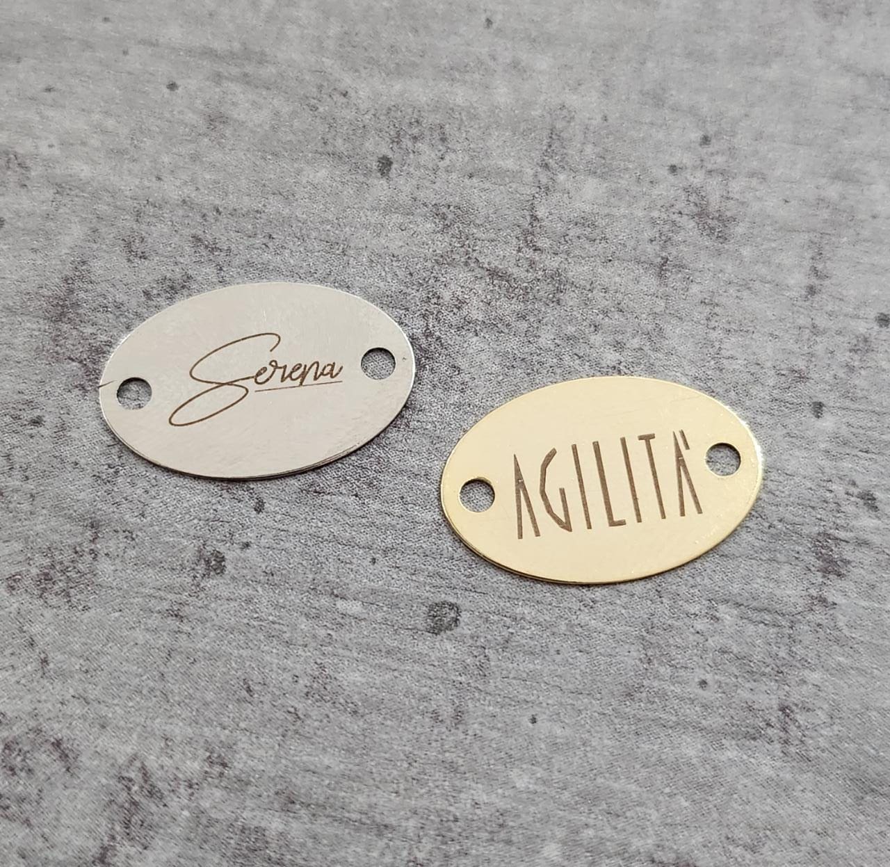 Etiqueta Oval 1,8 x 1,2 cm - Linha Laser - Imagem 1