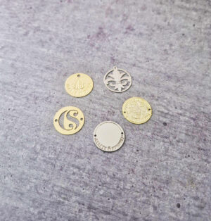 Etiqueta Redonda 1,8 cm - Linha Luxo