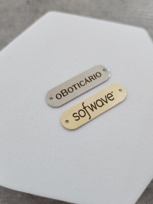 Etiqueta retangular arredondada 2,9 x 0,8 cm - Linha Laser - Imagem 3