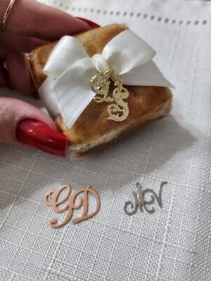 Pingente Personalizado Iniciais 2,0cm - Linha Luxo - Imagem 3