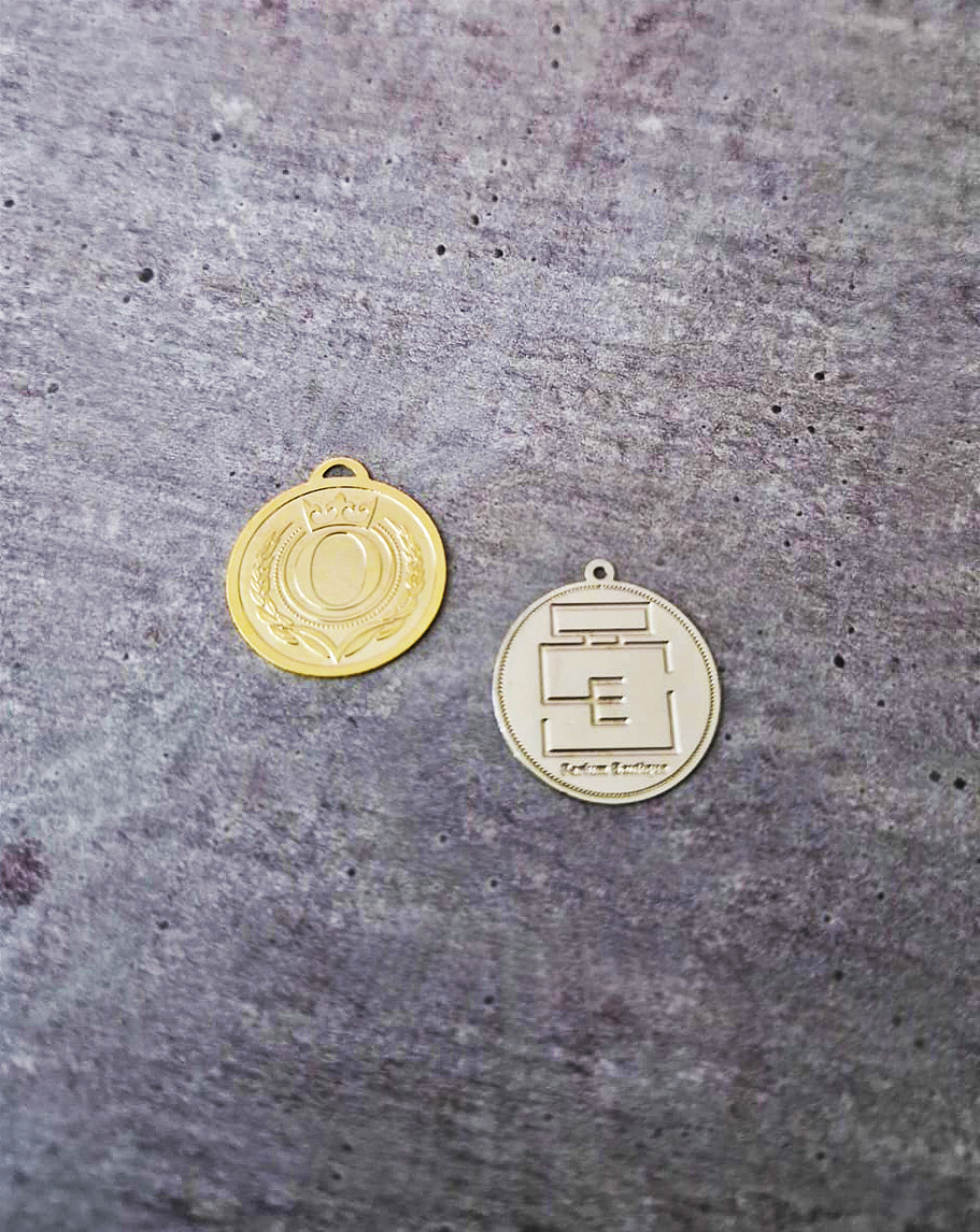 2,2 moeda Etiqueta Redonda 2,2 cm - Linha Luxo - Imagem 1