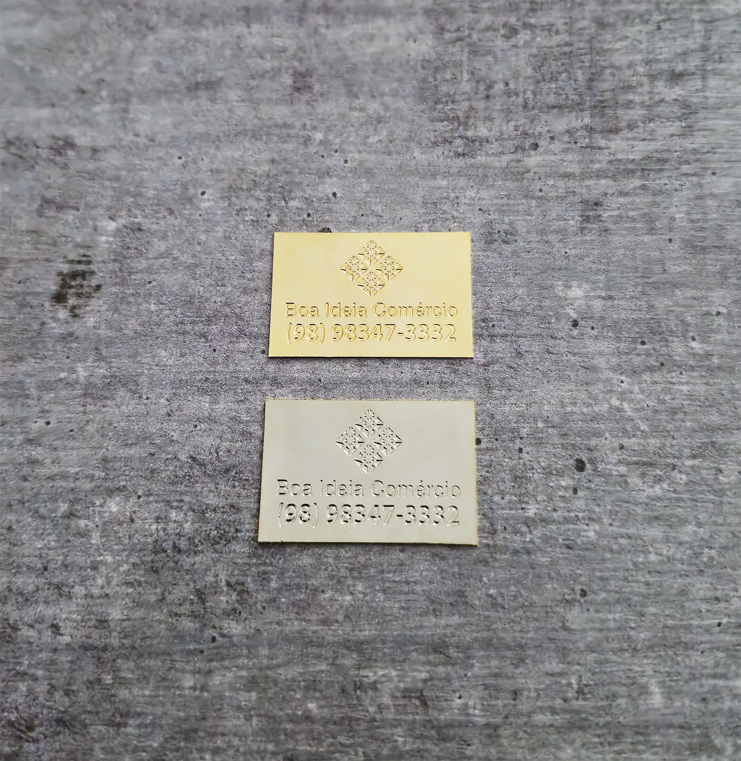 3,0 x 2,0 sem furo -- Etiqueta retangular 3,0 x 2,0 cm - sem furo - Linha Luxo - Imagem 1