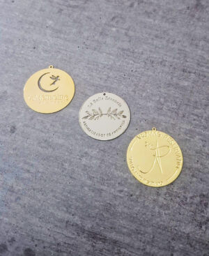 Etiqueta Redonda 3,5 cm - Linha Luxo