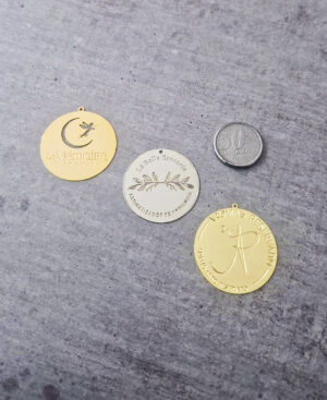 Etiqueta Redonda 3,5 cm - Linha Luxo - Imagem 2