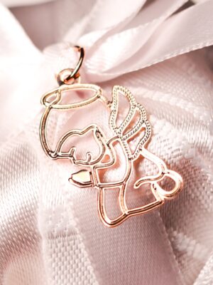 Pingente Anjinho Orando - 2,0cm - Imagem 3