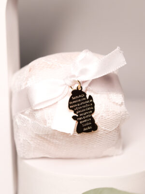 Pingente Oração do Santo Anjo - 2,0cm