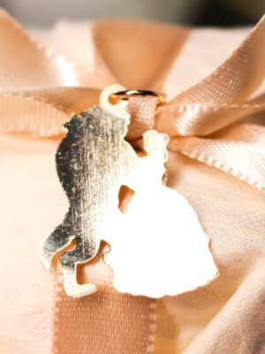 Pingente Bela e a Fera - 2,0cm - Imagem 2