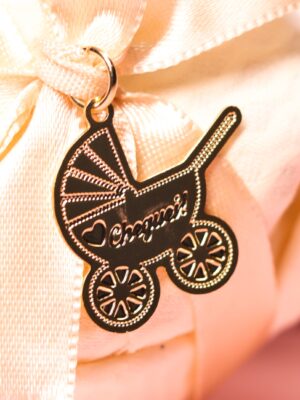 Pingente Nascimento, Carrinho "Cheguei" - 2,0cm - Imagem 2