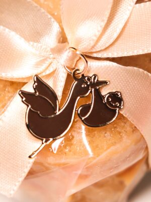 Pingente Nascimento, Cegonha - 2,0cm - Imagem 2