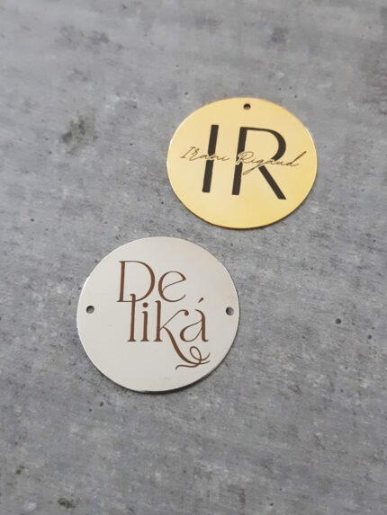 Etiqueta Redonda 3,0 cm - Linha Laser