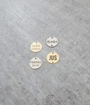 Etiqueta Redonda 1,2 cm - Linha Laser