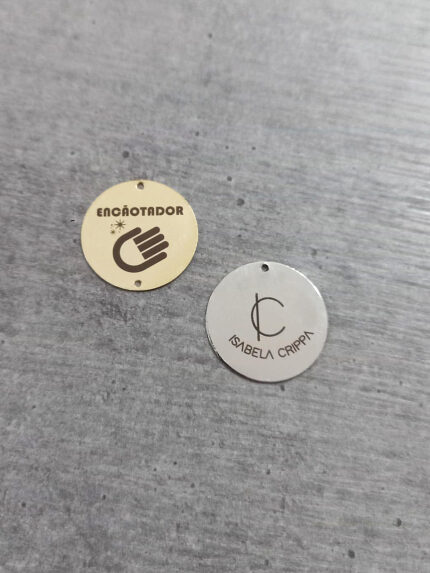Etiqueta Redonda 2,0 cm - Linha Laser