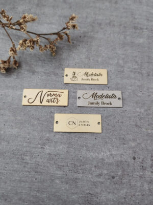 Etiqueta retangular 2,5 x 1,0 cm - Linha Laser