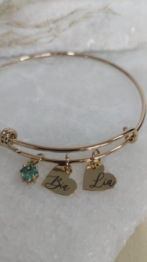 Pulseira Aro com Pingente