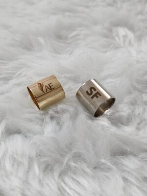 Ponteira roupa redonda 10x10 mm personalizada