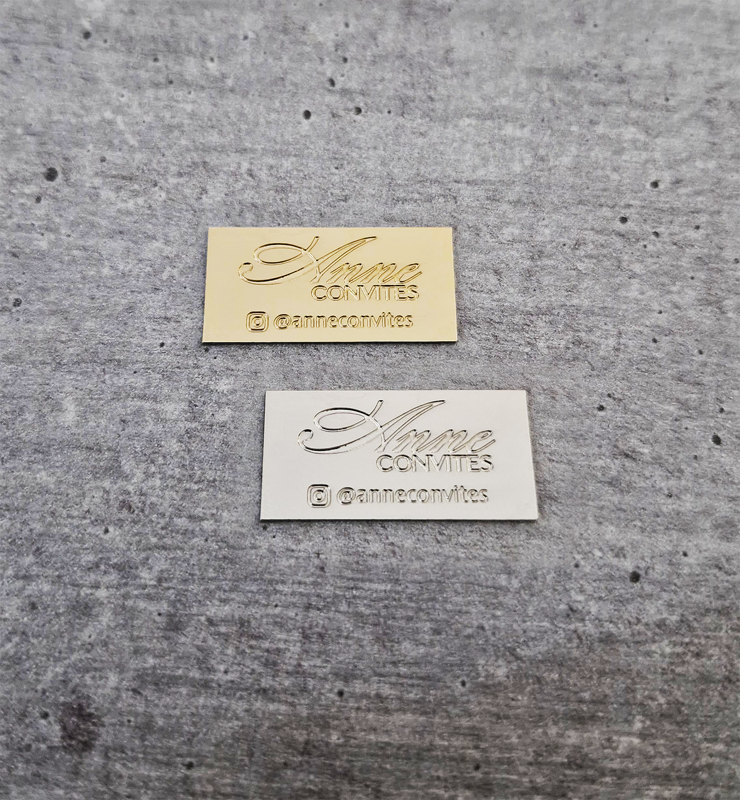 3,0 x 1,5 Etiqueta retangular 3,0 x 1,5 cm - sem furo - Linha Luxo - Imagem 1