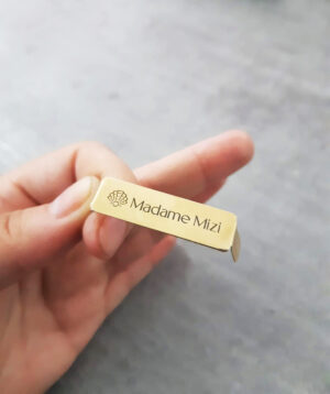 Etiqueta Retângular com garra 1,0 x 3,5 cm - Linha Laser - Imagem 2