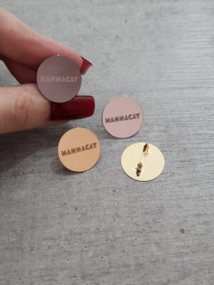 Etiqueta Redonda com garra 2,0 - Linha Laser - Imagem 2