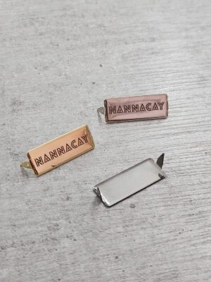 Etiqueta Retângular com garra 1,1 x 3,0 cm - Linha Laser - Imagem 2