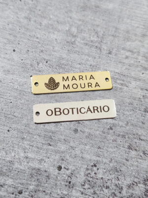 Etiqueta retangular 3,0 x 0,75 cm - Linha Laser