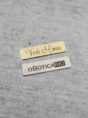 Etiqueta retangular 3,0 x 0,75 cm - sem furo - Linha Laser - Imagem 2