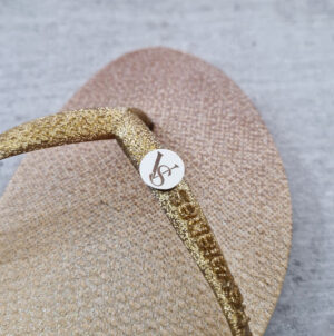 Pin de chinelo 1,2 cm - Linha Laser - à partir de 10 unidades - Imagem 2