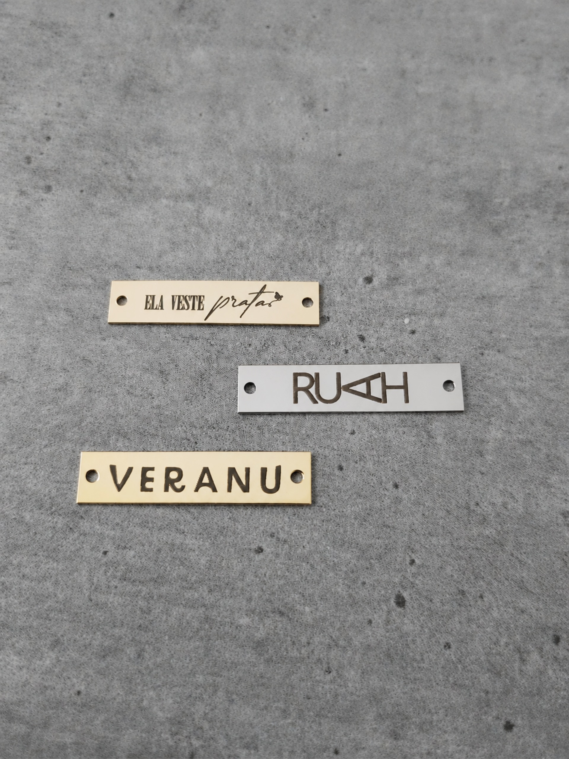 Sem título-1 Etiqueta Retangular 2,2 x 0,5 cm - Linha Laser - Imagem 1