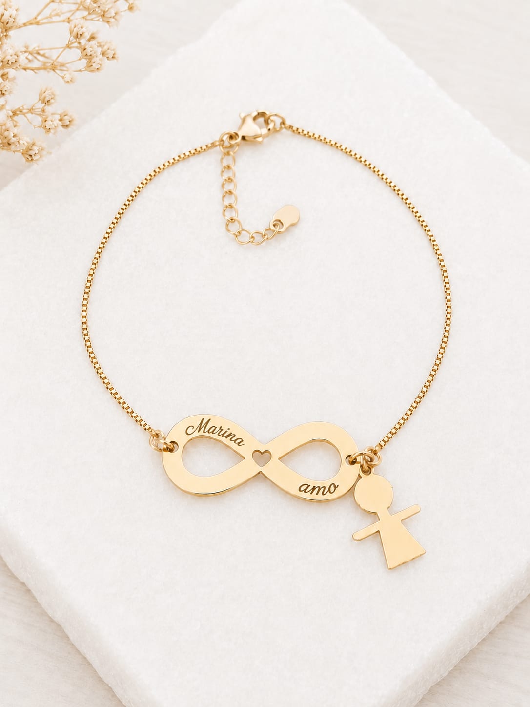 15566996616-64a5506e-1177-4f0f-9dd8-ce49afe677cb.jpg Pulseira Infinito Menina - Imagem 1