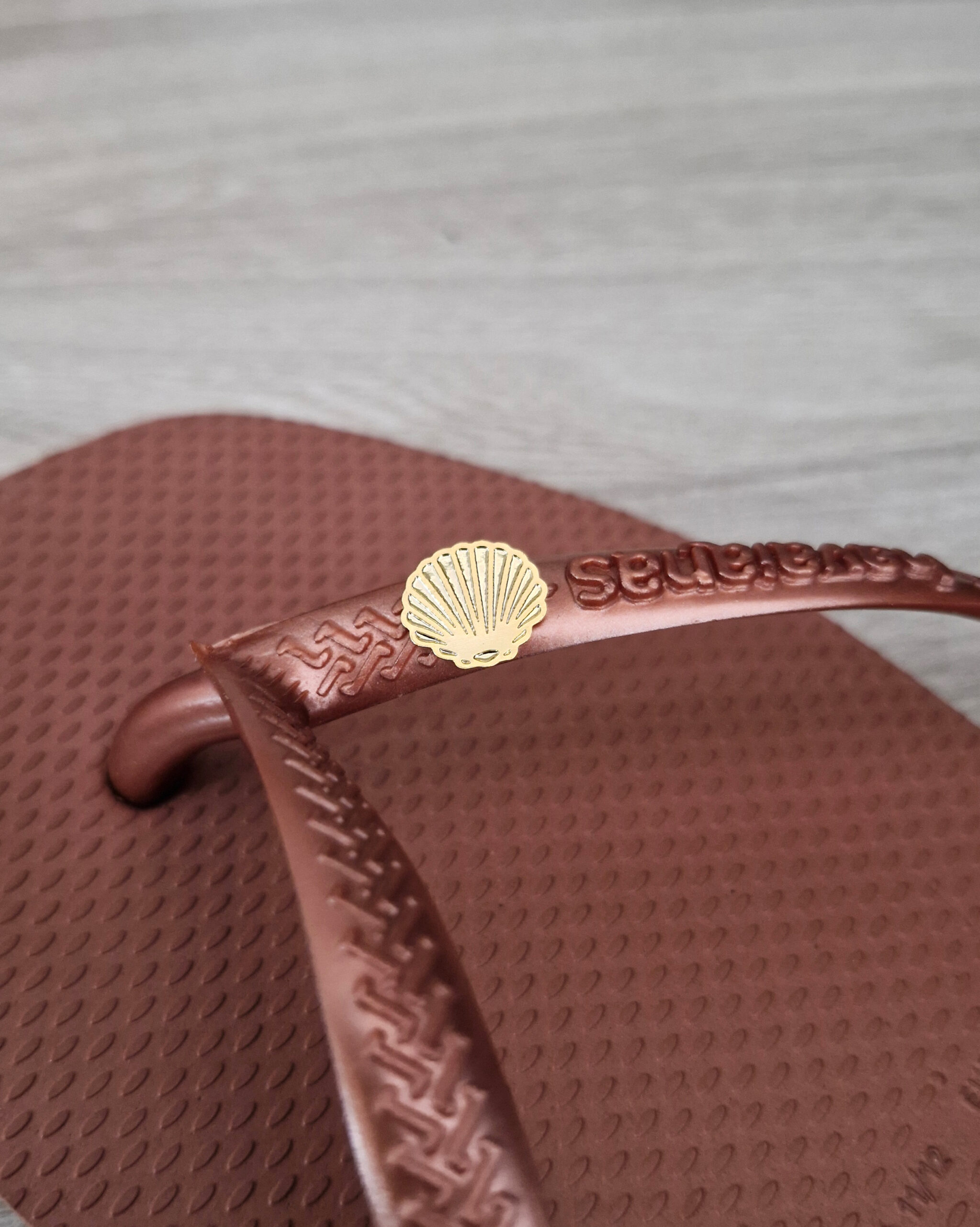 pin luxo 2 Pin de chinelo 1,5 cm - Linha Luxo - Imagem 1